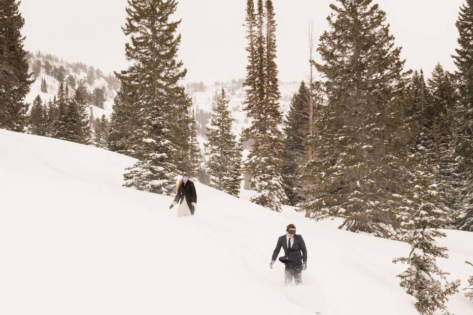 Snowboarding Bridals