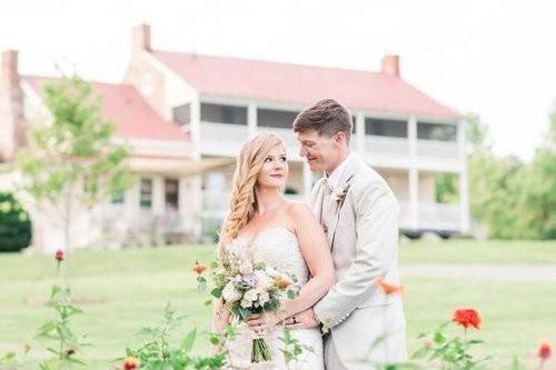 Couple in the garden