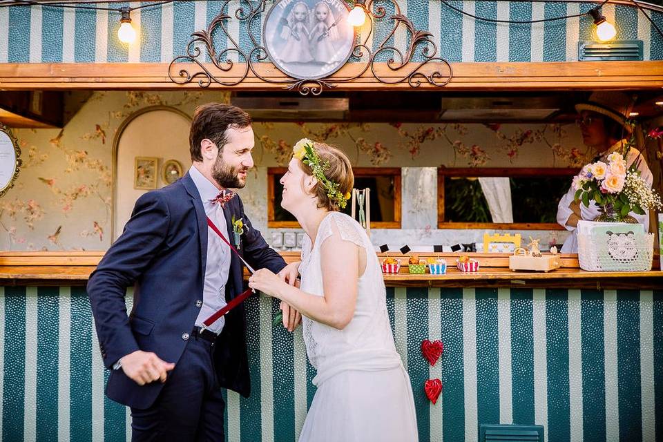 Food truck wedding