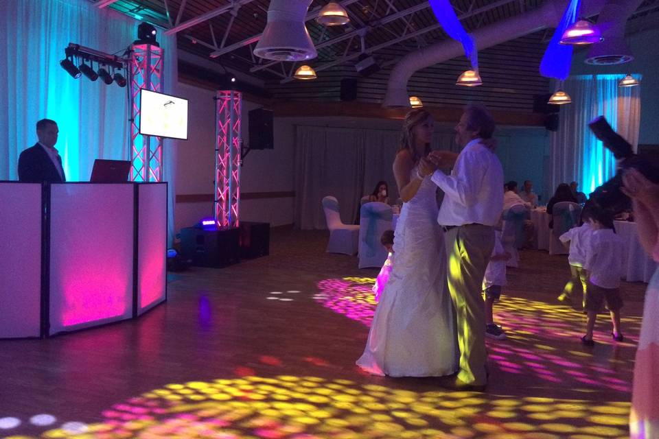 Couple dancing