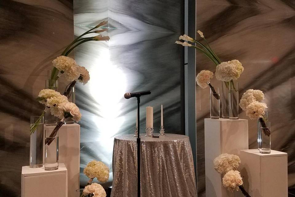 Ceremony decor