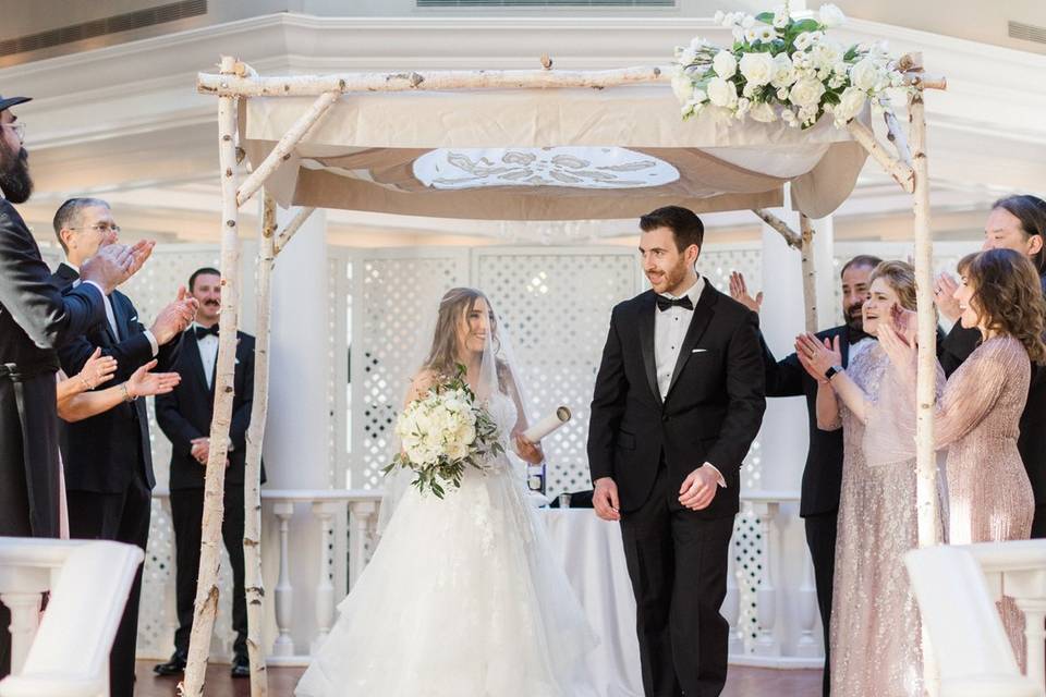 Wedding chuppah