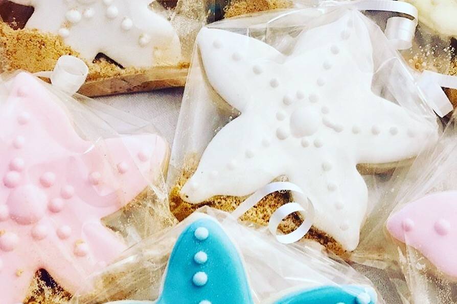 Beach Graduation Cookies