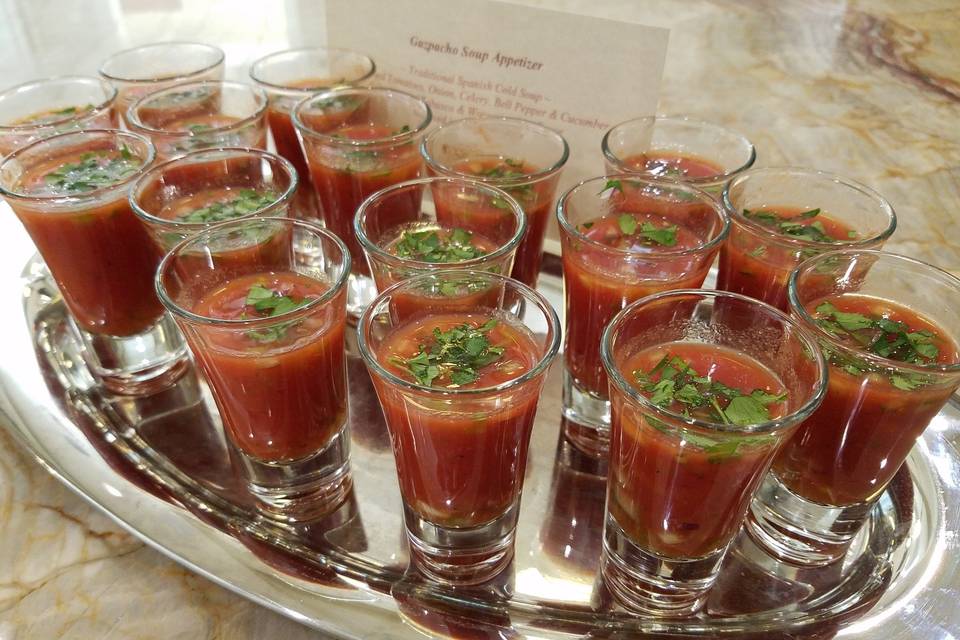 Gazpacho Soup Shot