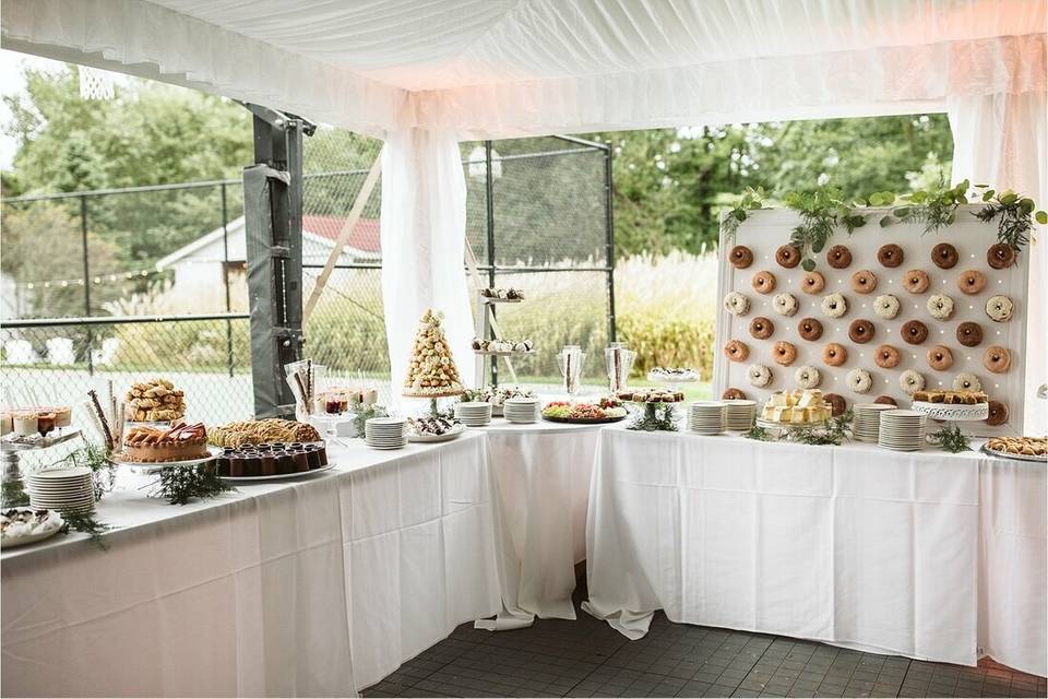 Wedding Dessert Bar offerings