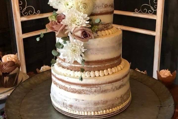 Naked cake