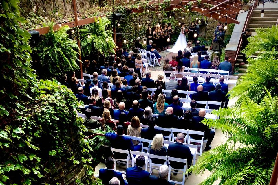 Garden Courtyard Ceremony