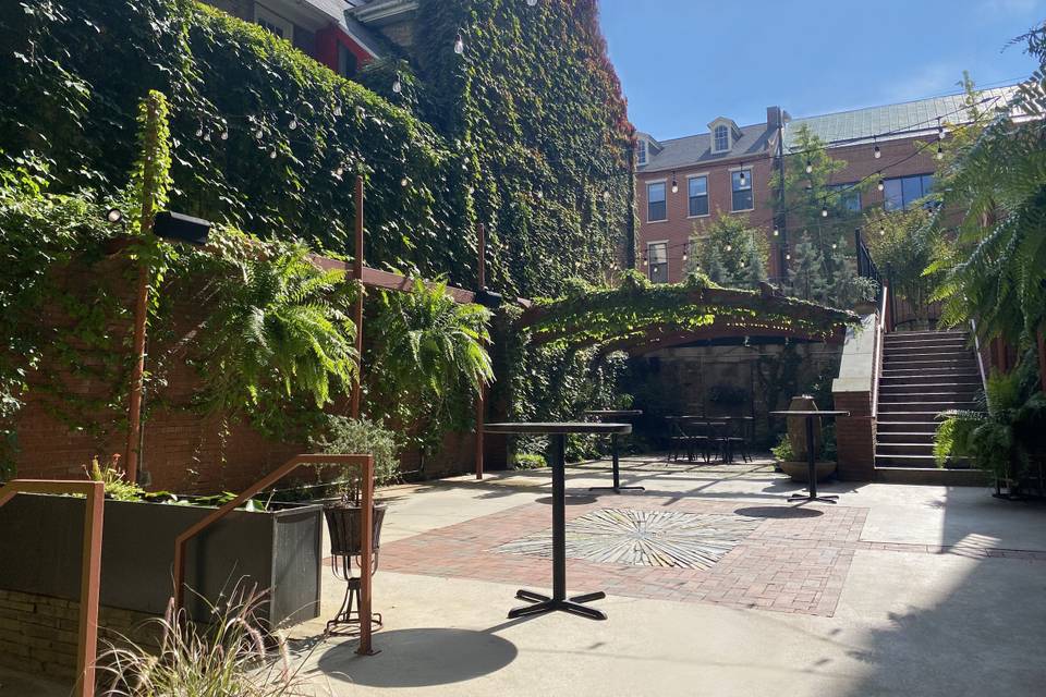 Garden Courtyard Summer