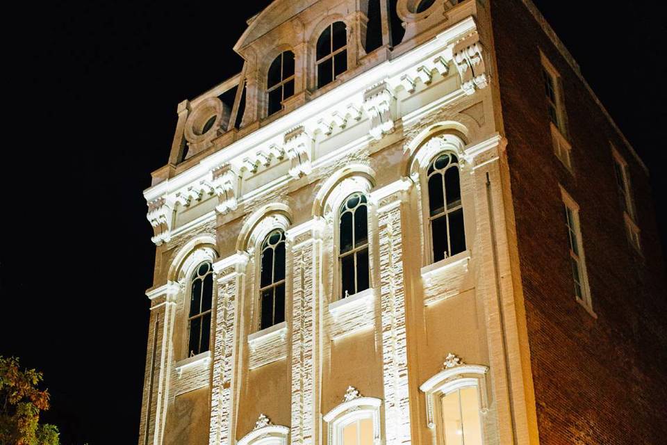 Facade at Night
