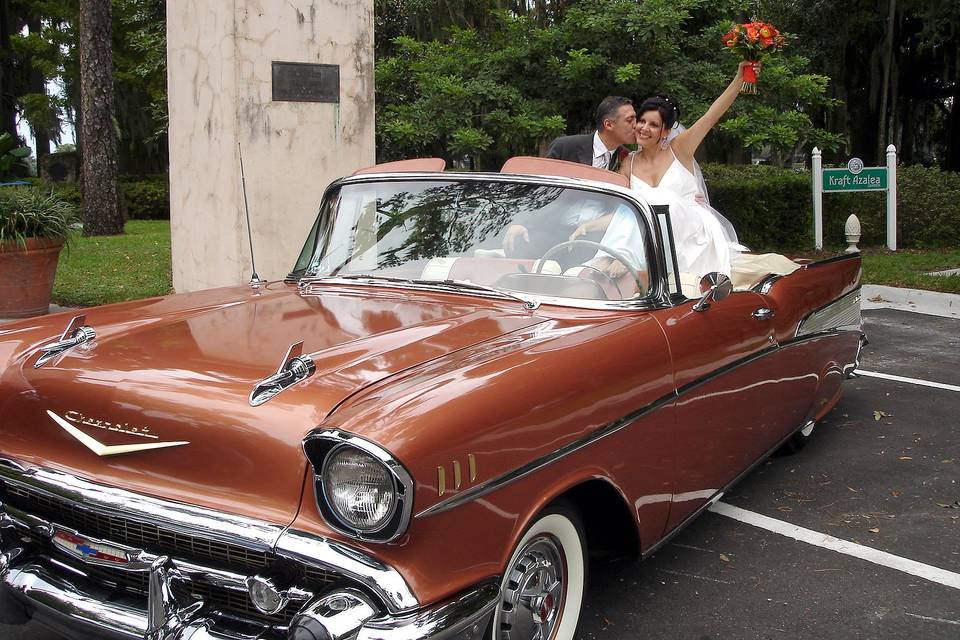 1957 Chevrolet Convertible3-4 passenger with driver