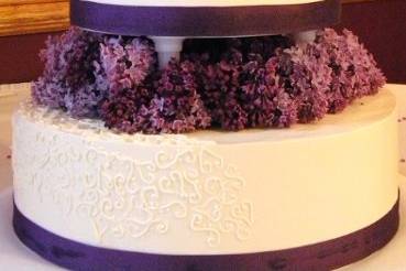 lilac cake