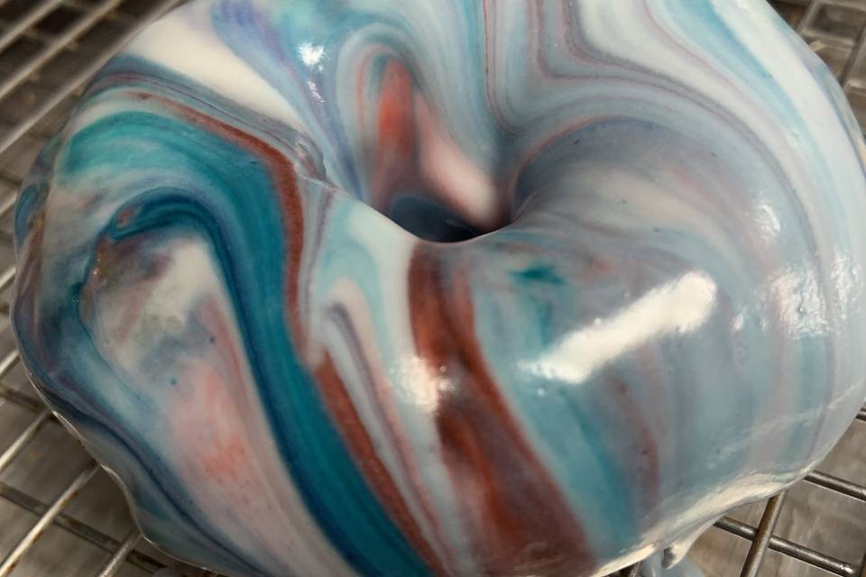 Marble Donut/ customizable
