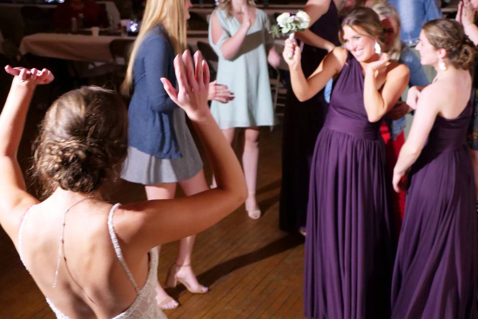 Bouquet Toss