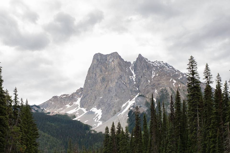 Lake Emerald in Banff, Canada