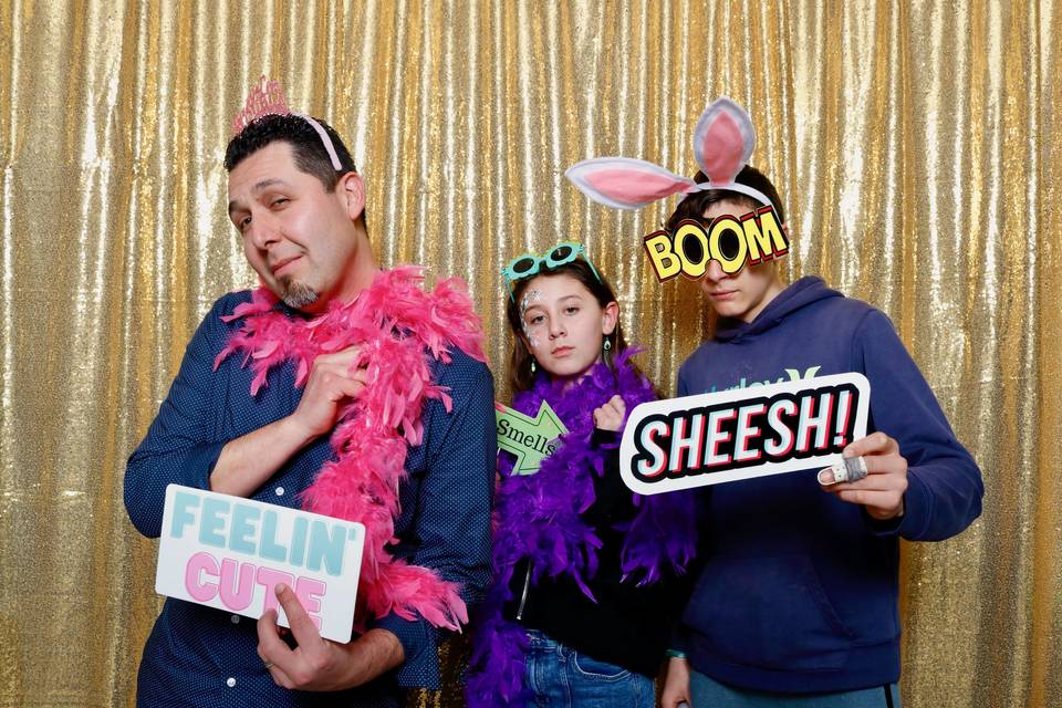 Birthday Party Photo booth