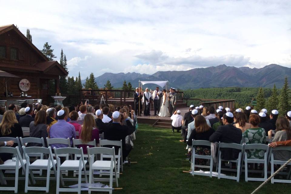 Ceremony view