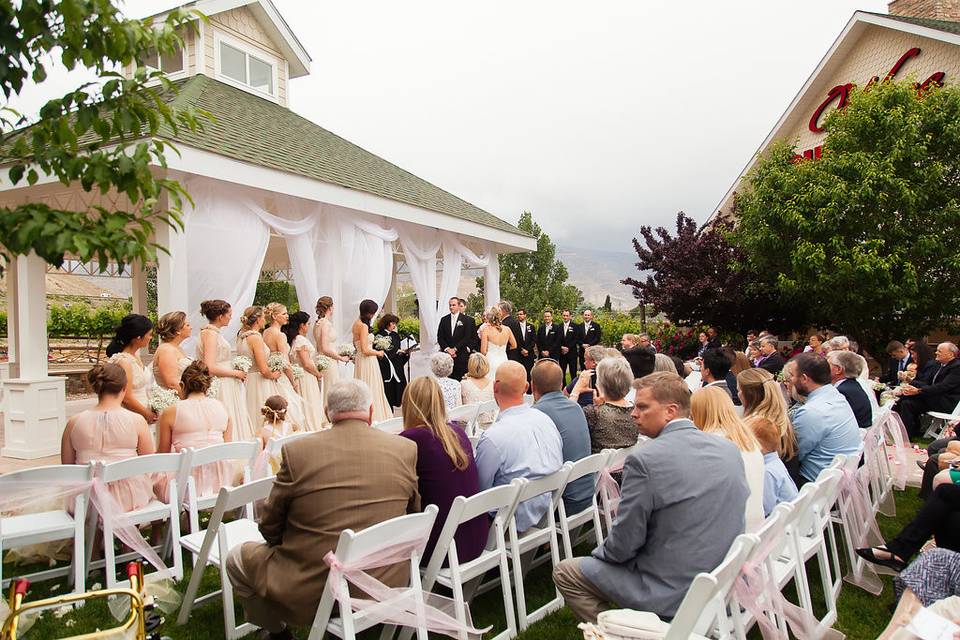 Garden wedding