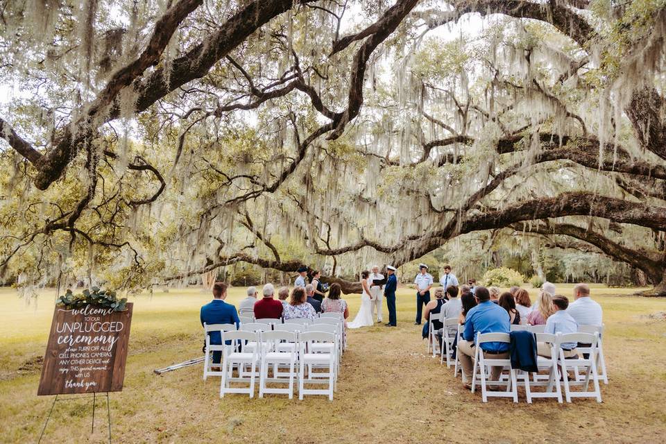 Magnolia Gardens Ceremony