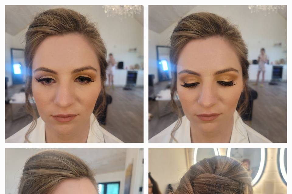 Hair and makeup