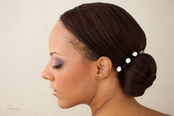 a beautiful and classic updo