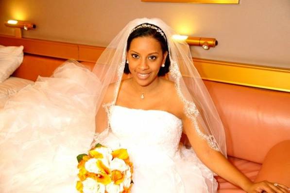 another of my radiant brides on her wedding day!
