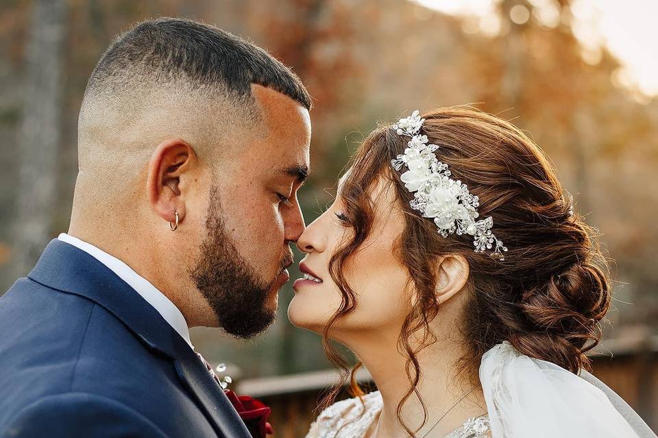 Bride and her Groom