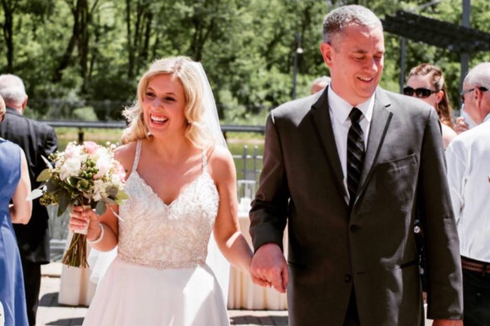 Bride + Father