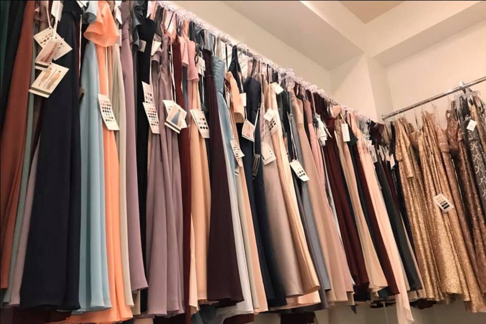 Bridesmaid gown selection