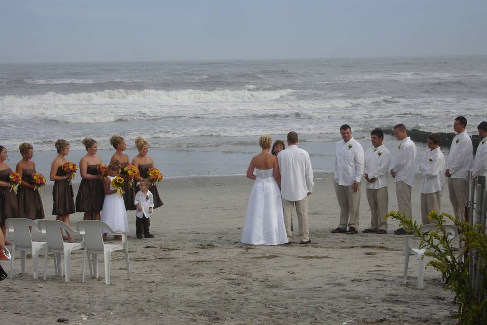 Beach wedding