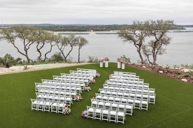 Lakefront ceremony