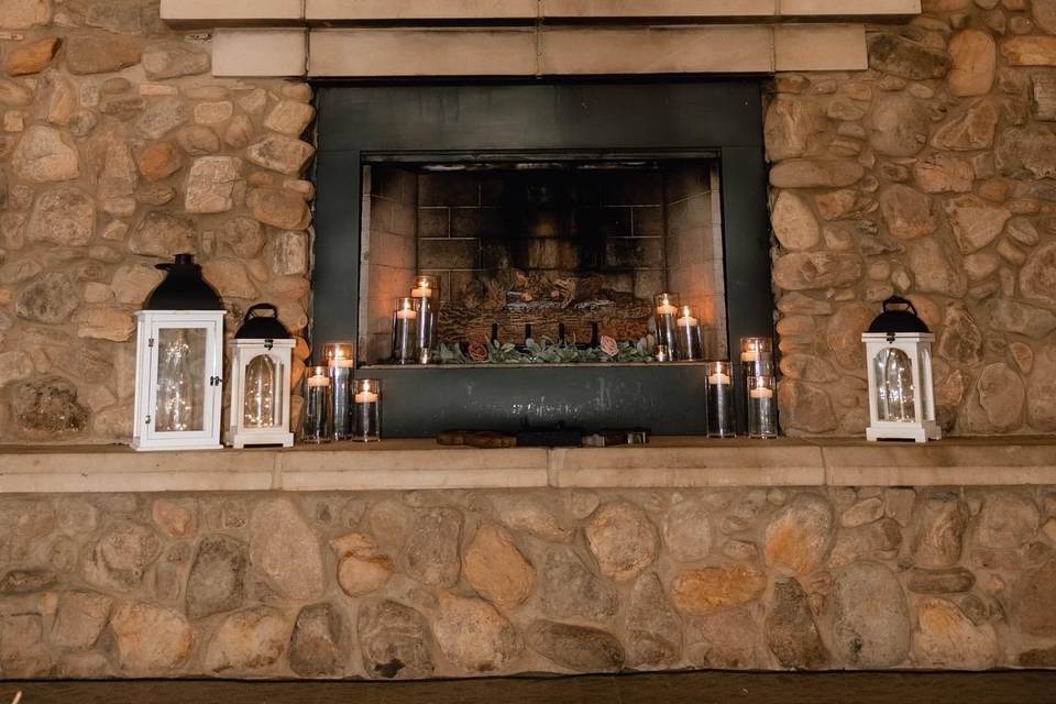 Fireplace decor