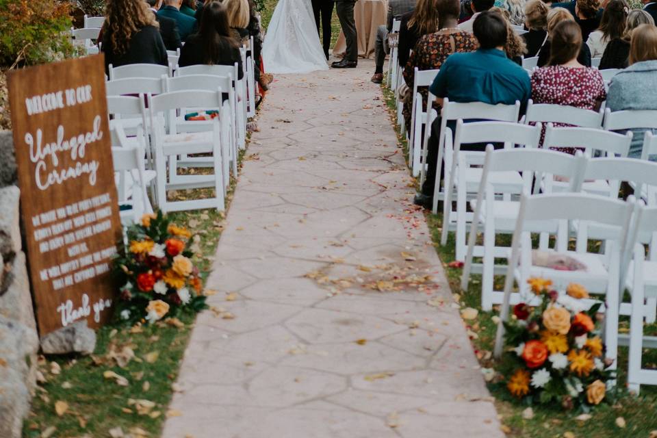 Colorado Wedding Ceremony