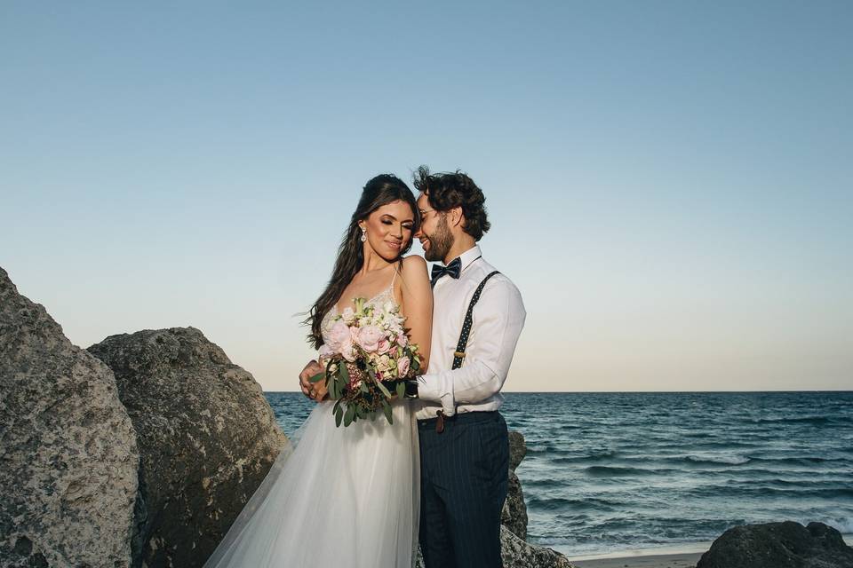 Seaside wedding