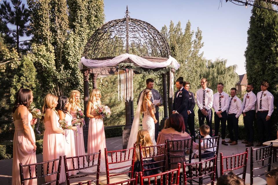 Garden Patio Ceremony