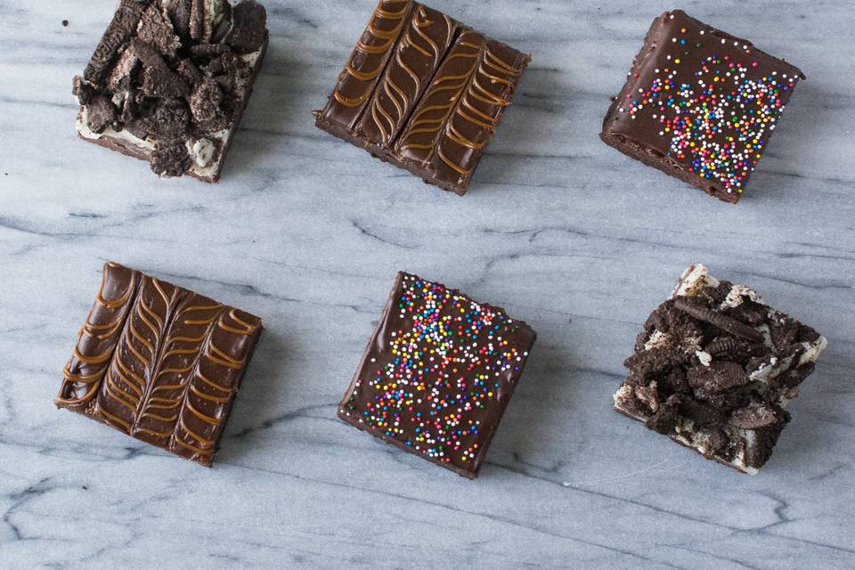 Miniature brownies