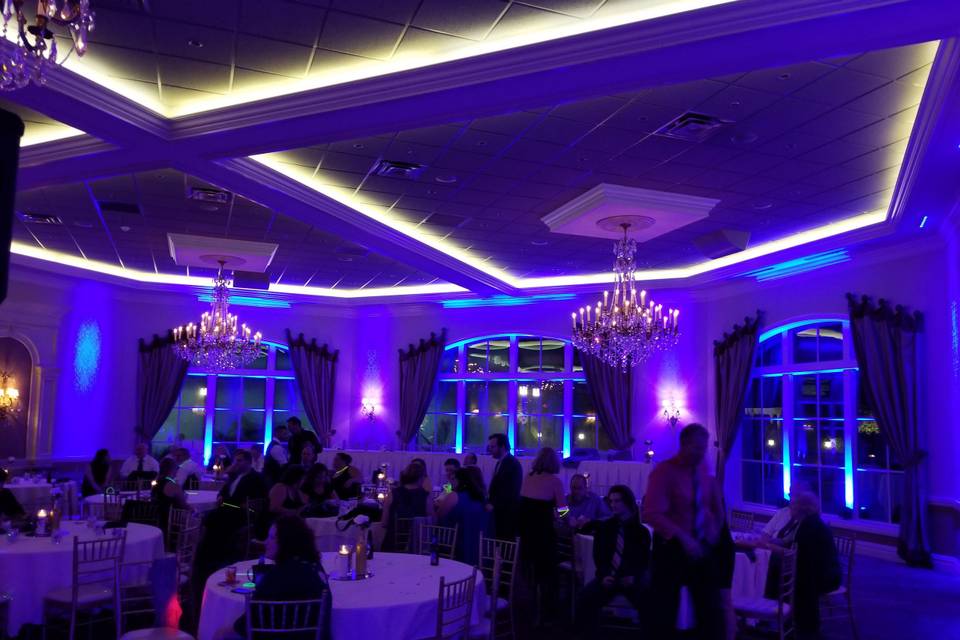 Reception lighting