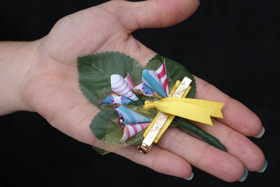 Boutonniere for origami