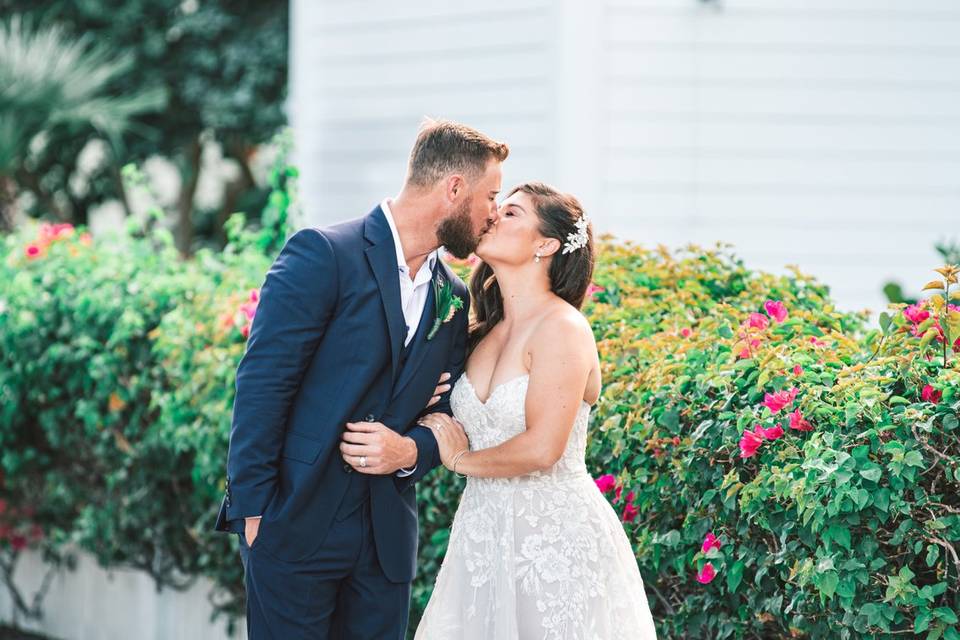 Sunset Key West Wedding