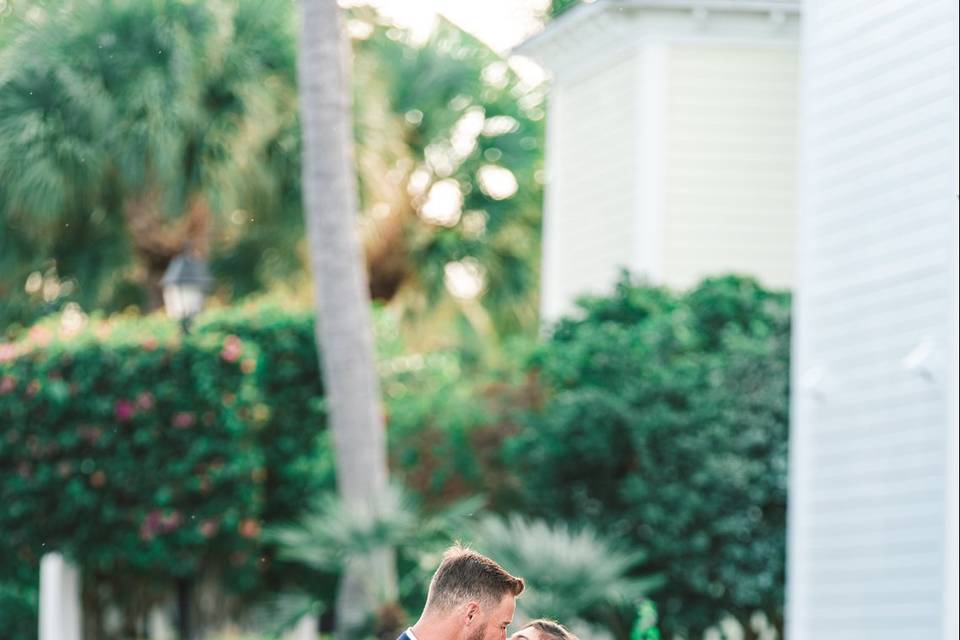 Sunset Key West Wedding