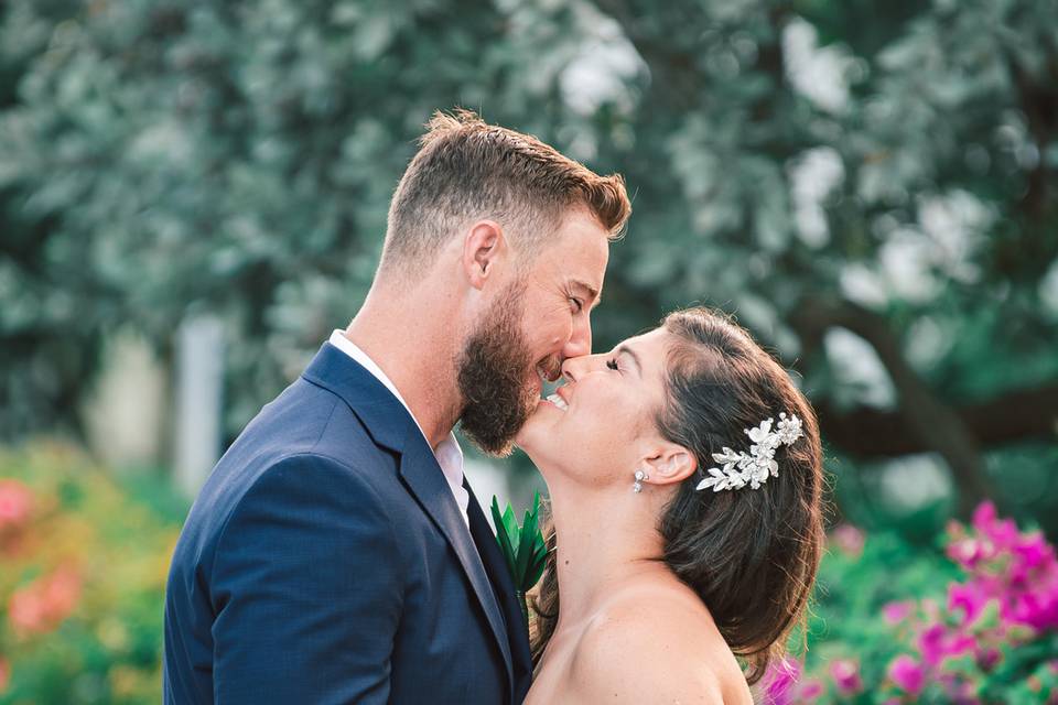 Sunset Key West Wedding