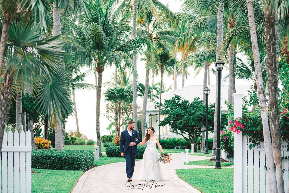 Sunset Key West Wedding