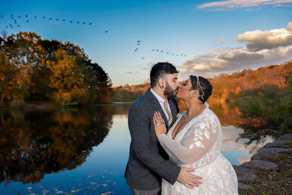 First kiss of many