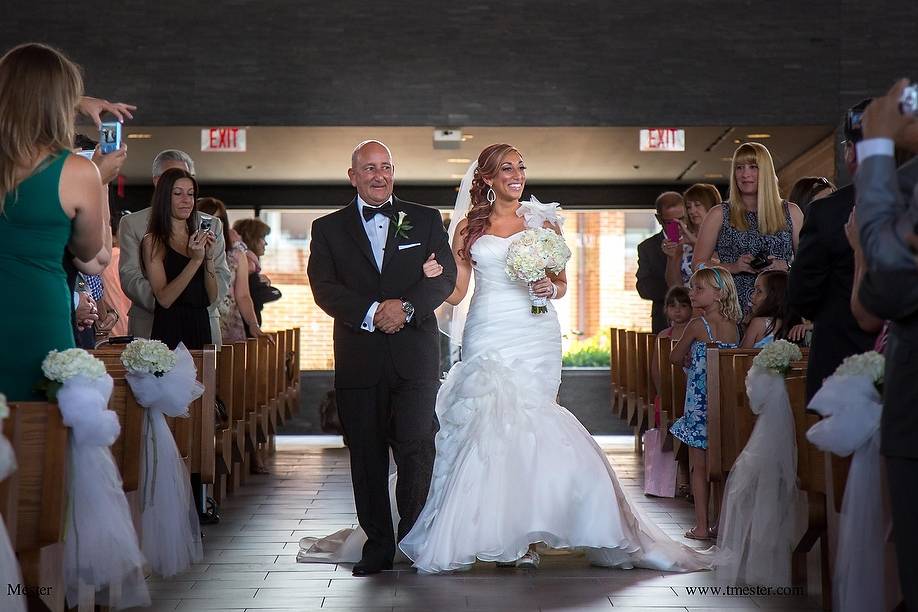 Walk down the aisle