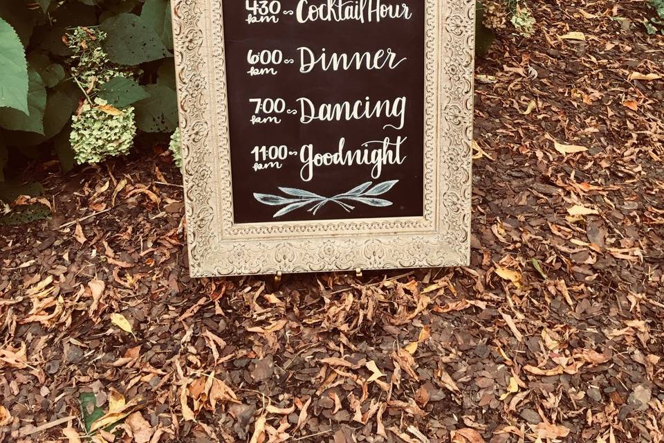 Event Sign