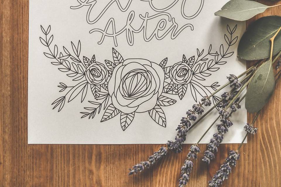 Happily Ever After coloring