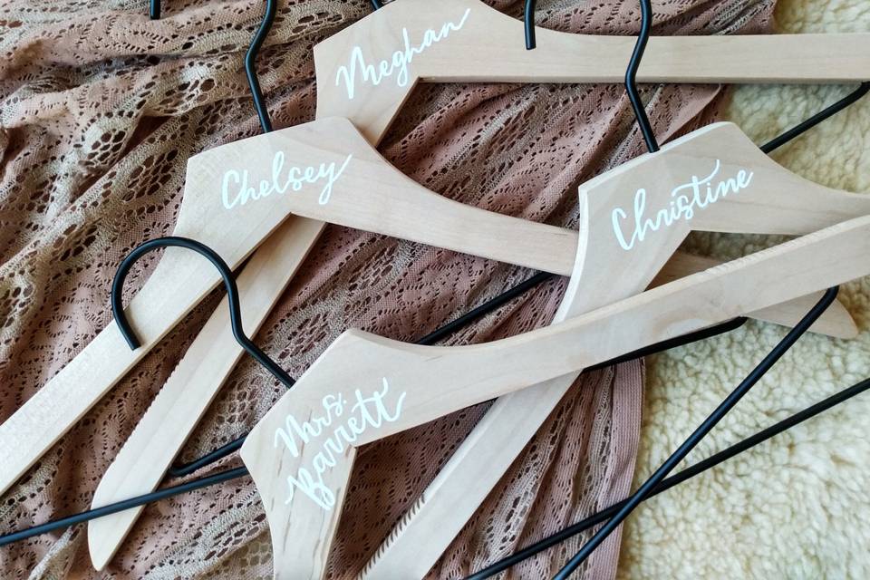 Personalized Hangers