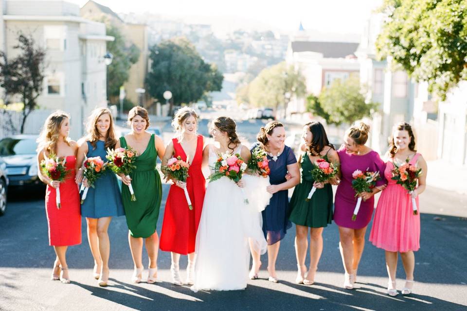 San Francisco wedding portrait