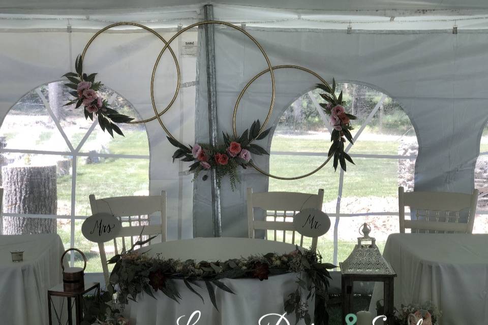 Hoop decors