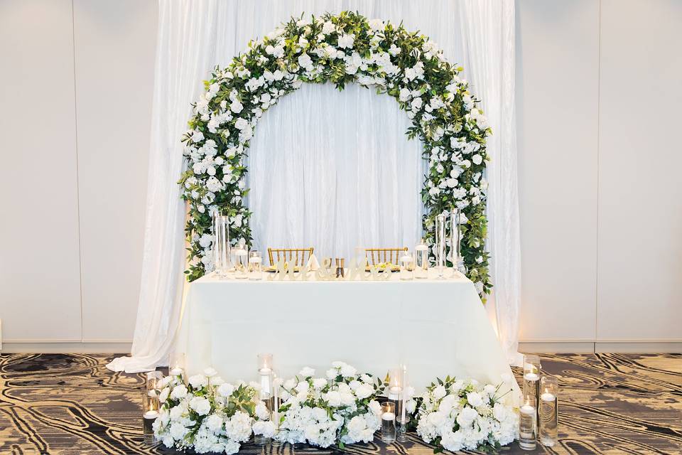 Sweetheart table