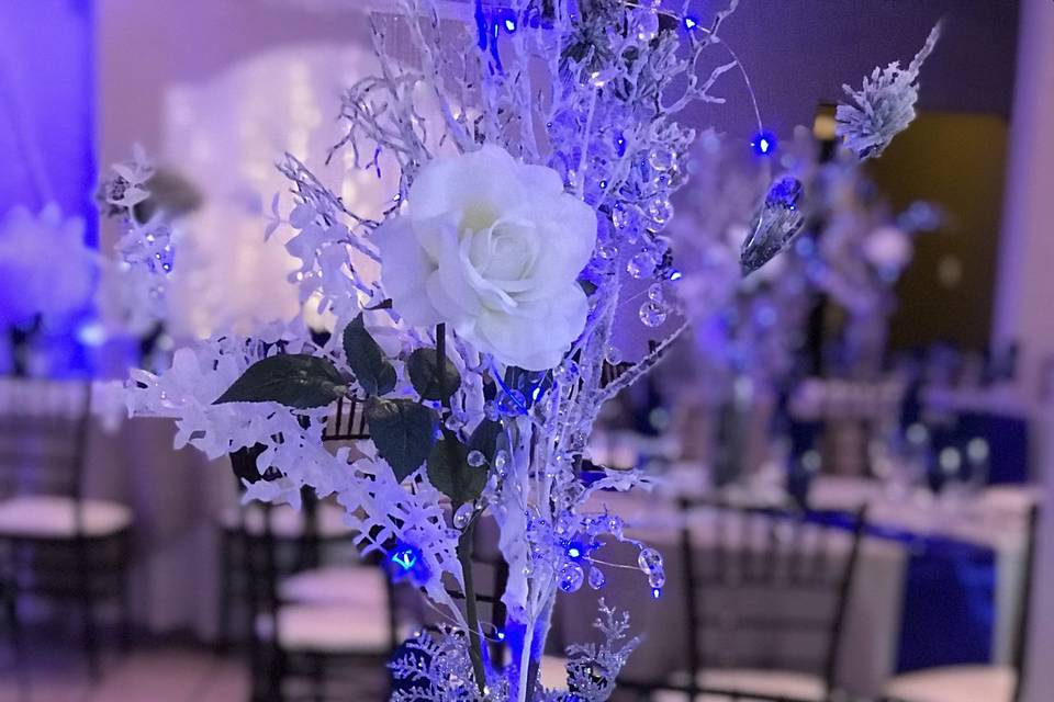 Winter centerpiece